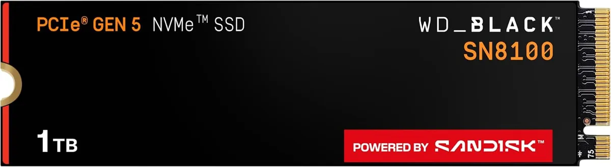 WD_Black SN8100 PCIe 5.0 SSD